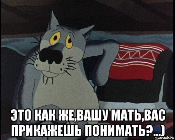 Моя твоя не понимать..